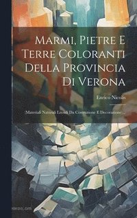 bokomslag Marmi, Pietre E Terre Coloranti Della Provincia Di Verona