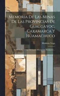 bokomslag Memoria De Las Minas De Las Provincias De Gualgayoc, Caxamarca Y Huamachuco