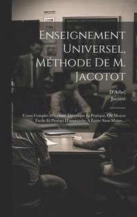 bokomslag Enseignement Universel, Mthode De M. Jacotot