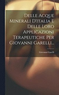 bokomslag Delle Acque Minerali D'italia E Delle Loro Applicazioni Terapeutiche Per Giovanni Garelli...