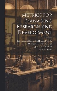 bokomslag Metrics for Managing Research and Development