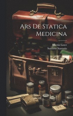 bokomslag Ars De Statica Medicina