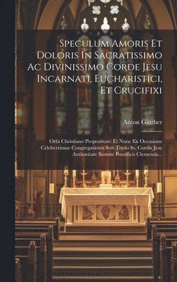 Speculum Amoris Et Doloris In Sacratissimo Ac Divinissimo Corde Jesu Incarnati, Eucharistici, Et Crucifixi 1