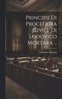 bokomslag Principii Di Procedura Civile Di Lodovico Mortara ...