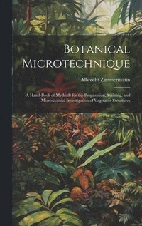 bokomslag Botanical Microtechnique
