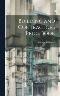 bokomslag Building and Contractors Price Book