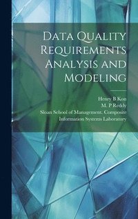 bokomslag Data Quality Requirements Analysis and Modeling