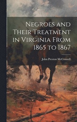 bokomslag Negroes and Their Treatment in Virginia From 1865 to 1867