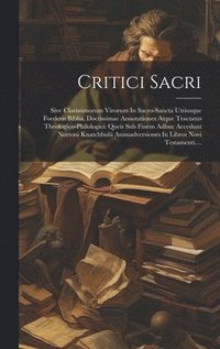 bokomslag Critici Sacri