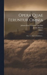 bokomslag Opera Quae Feruntur Omnia