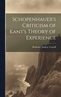 bokomslag Schopenhauer's Criticism of Kant's Theory of Experience