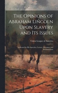 bokomslag Opinions of Abraham Lincoln Upon Slavery and its Issues