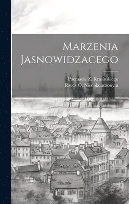 bokomslag Marzenia Jasnowidzacego