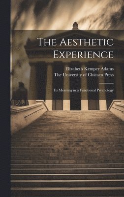 bokomslag Aesthetic Experience; its Meaning in a Functional Psychology