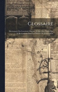 bokomslag Glossaire
