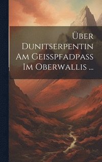 bokomslag ber Dunitserpentin Am Geisspfadpass Im Oberwallis ...