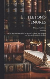 bokomslag Littleton's Tenures