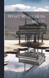 bokomslag What We Hear in Music