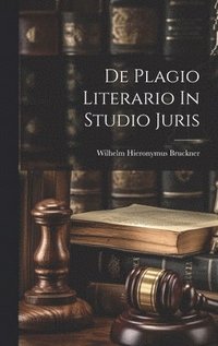 bokomslag De Plagio Literario In Studio Juris