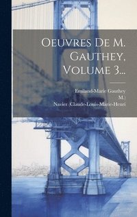 bokomslag Oeuvres De M. Gauthey, Volume 3...