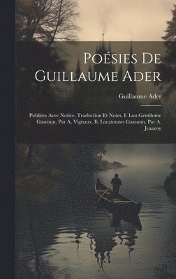 bokomslag Posies De Guillaume Ader