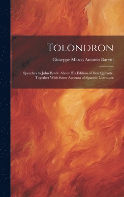 Giuseppe Marco Antonio Baretti - Tolondron, Inbunden