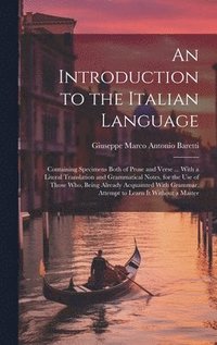 bokomslag An Introduction to the Italian Language
