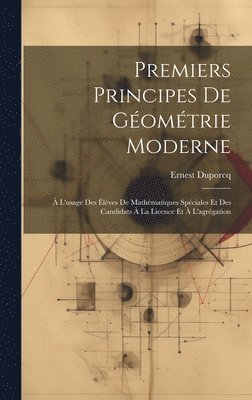 bokomslag Premiers Principes De Géométrie Moderne
