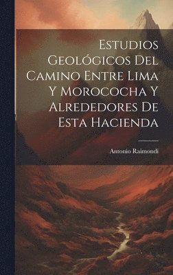 bokomslag Estudios Geolgicos Del Camino Entre Lima Y Morococha Y Alrededores De Esta Hacienda