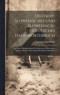 bokomslag Deutsch-Slowenisches und Slowenisch-Deutsches Handwrterbuch