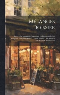 bokomslag Mlanges Boissier