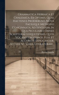 bokomslag Grammatica Hebraica Et Chaldaica, Ex Optimis, Quae Hactenus Prodierunt, Nova Facilique Methodo Concinnata, Ad Syntaxim, In Qua Peculiares Omnes Scripturae Loquutiones, Quos Vocant Idiotismos, Fuse Et