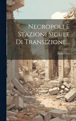 bokomslag Necropoli E Stazioni Sicule Di Transizione...