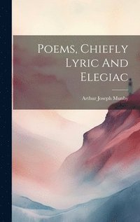 bokomslag Poems, Chiefly Lyric And Elegiac