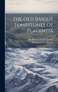 bokomslag Old Basque Tombstones Of Placentia