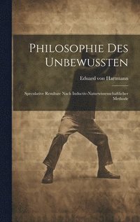 bokomslag Philosophie Des Unbewussten