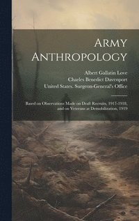 bokomslag Army Anthropology