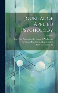 bokomslag Journal of Applied Psychology