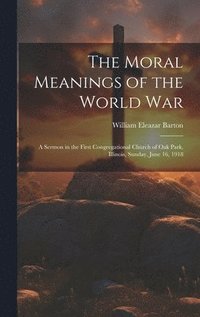 bokomslag Moral Meanings of the World War