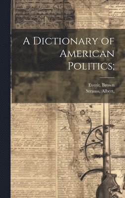 bokomslag Dictionary of American Politics;