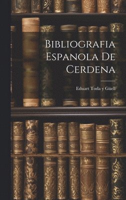 Bibliografia espanola de Cerdena 1