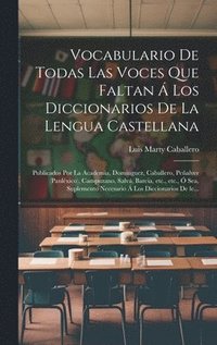 bokomslag Vocabulario de todas las voces que faltan  los diccionarios de la lengua castellana