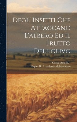 bokomslag Degl' insetti che attaccano l'albero ed il frutto dell'olivo