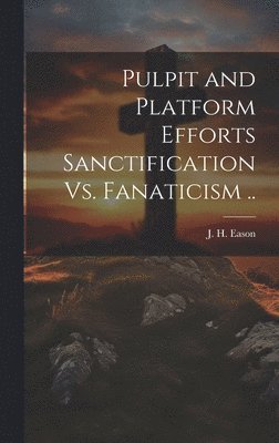 bokomslag Pulpit and Platform Efforts Sanctification Vs. Fanaticism ..