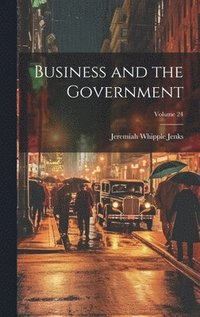 bokomslag Business and the Government; Volume 24