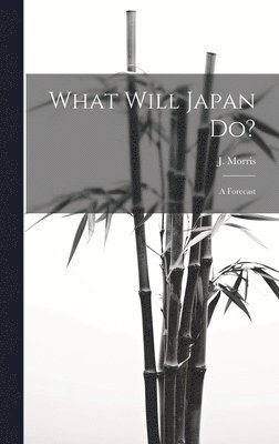 J Morris - What Will Japan Do?, Inbunden