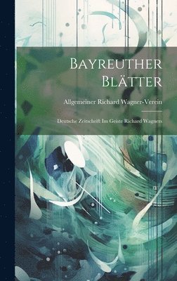 bokomslag Bayreuther Bltter