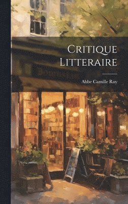 Critique Litteraire 1