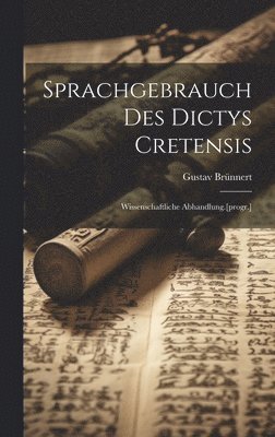 bokomslag Sprachgebrauch des Dictys Cretensis