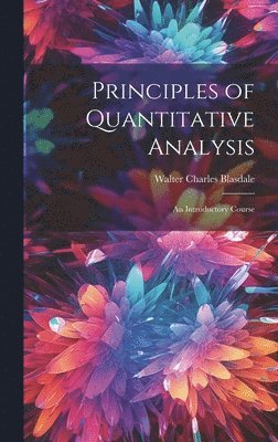 bokomslag Principles of Quantitative Analysis; An Introductory Course